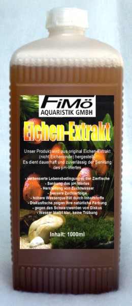 FiMö Eichenextrakt 1000ml pH KH Wert Senkung